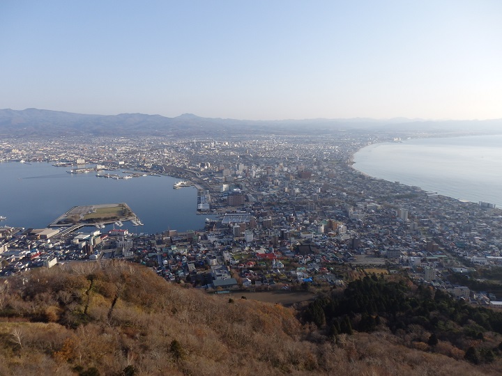 函館山からの眺め